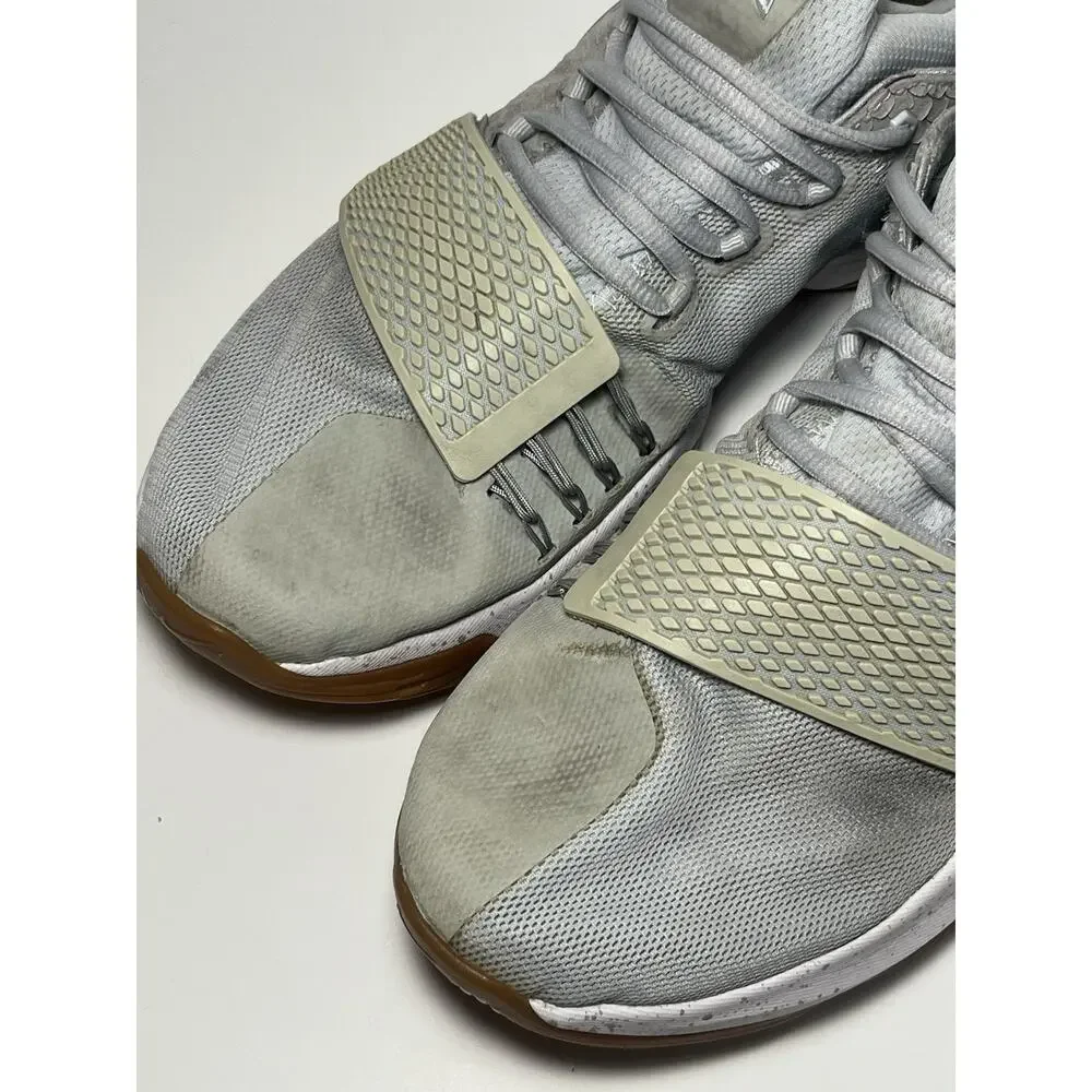 Size 12 Nike PG 1 Pure Platinum Paul George Sneakers Shoes